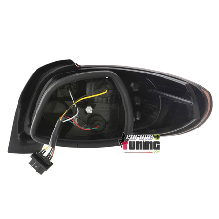 FEUX TUNING LEXUS NOIRS POUR PEUGEOT 206 CC (03411)