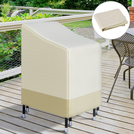 Housse protection chaises de jardin 70L x 90l x 115H cm