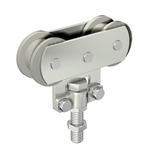 Boite de 2 montures galets delrin 0255D - MANTION - 0255D X 2