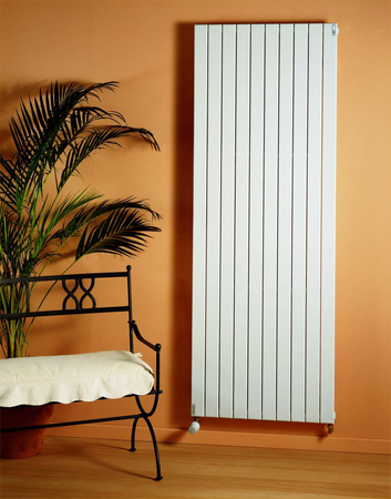 Radiateur chauffage central vertical plat FASSANE PREM'S 930W blanc - ACOVA - SHX-200-044