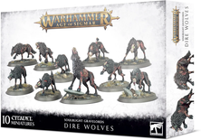 Warhammer AoS - Soulblight Gravelords Dire Wolves
