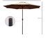 Parasol octogonal inclinable 3 m métal polyester 180 g/m²