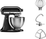 KitchenAid 5K45SSEOB Classic Robot Pâtissier Noir 4,3 L