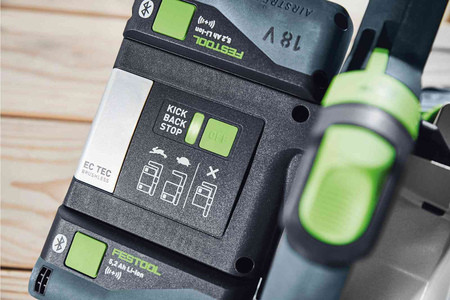 Scie plongeante 36V TSC 55 KEB-Basic (sans batterie ni chargeur) + SYSTAINER 3 - FESTOOL - 576712