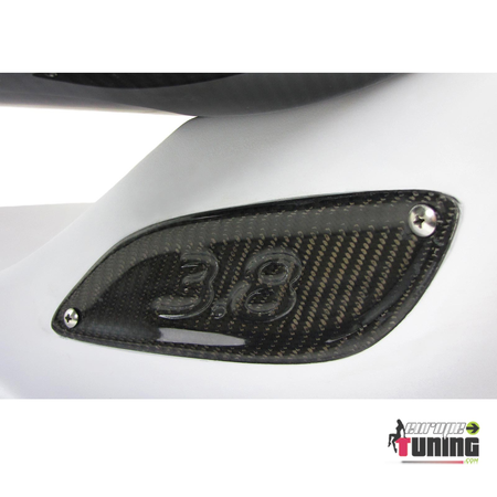 AILERON LOOK GT3 EN CARBONE AVEC CAPOT POUR PORSCHE 911 TYPE 991 (04193)