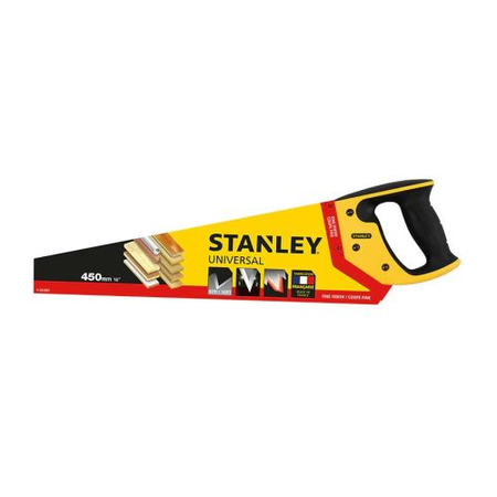 Scie égoïne à bois universelle SHARPCUT™ 380mm - STANLEY - STHT20369-1