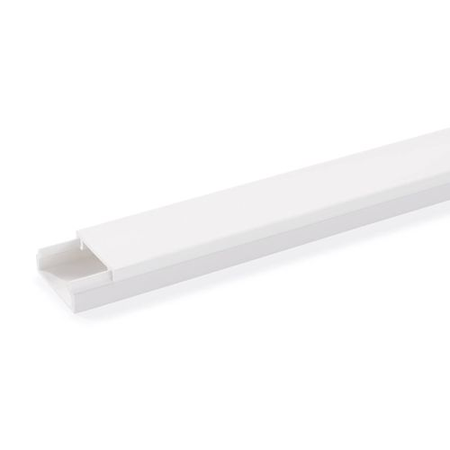 Moulure AX 2m blanc 22x10mm sans cloison - OBO BETTERMANN - 6131603