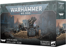 Warhammer 40k - Astra Militarum Equipe d'Artillerie de Krieg