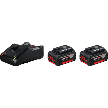 Meuleuse GWS 18 V-7 + 2 batteries 4Ah + chargeur + coffret L-BOXX - BOSCH - 06019H9005