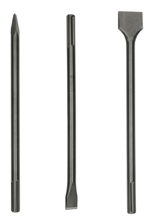 Set de 3 burins SDS-max (Pic + Plat + Bêche) - HANGER - 155991