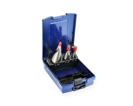 Coffret de 3 forets étagés HSS - HANGER - 153901