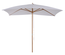 Parasol droit rectangulaire grande taille dim. 3L x 2l x 2,5H m