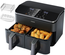 Friteuse sans huile Cosori Dual Basket Chef Edition - 6,4 L, Double Zone, 12 Programmes, Écran LED Tactile, Noir