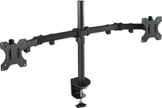 Support double-écran à fixer Tooq DB1232TN 13"-32" (8kg max) (Noir)