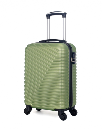 WAVE PARIS - Valise Cabine ABS LENA-E  4 Roues 50 cm