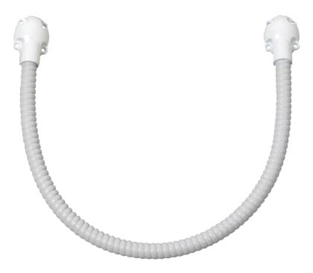Flexible de passage de câbles blanche 50cm diamètre 13/10mm - SEWOSY - DLB10