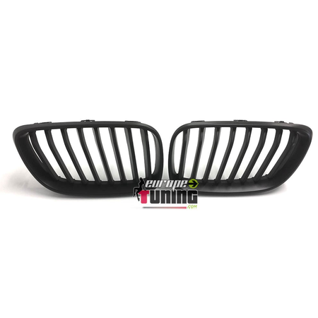 GRILLES CALANDRES NOIRES MATES SPORT BMW SERIE 2 F22 COUPE F23 CABRIOLET (04685)