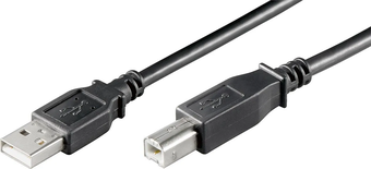 Cable Goobay USB 2.0 type A - B M/M 1,80m (Noir)
