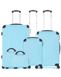 BLUESTAR - Set de 5 Valises BUCAREST-F 75 cm 4 Roues