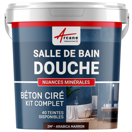 Béton Ciré Salle de Bain en Kit Complet | MaisonEtanche