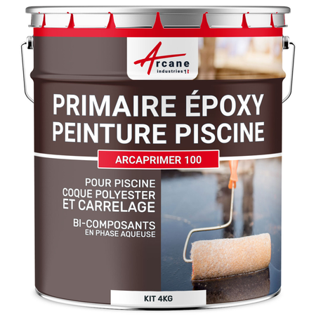 Primaire Epoxy avant peinture de piscine - ARCAPRIMER 10 | Maison Etanche