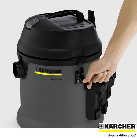 Aspirateur eau et poussières NT 27/1 1380 W avec accessoires - KARCHER - 14285000