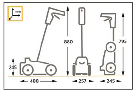 Chariot de traçage de ligne DRIVER™ - SOPPEC - 441600PURE