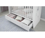 POLINI KIDS AMIS ZEN Lit NEVA 120*60 avec tiroir blanc