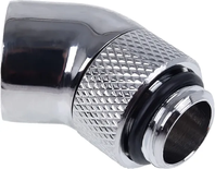 Raccord rotatif à 45° à compression pour G1/4 Alphacool Eiszapfen (Argent)