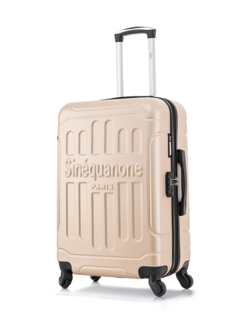 SINEQUANONE - Valise Weekend ABS HEMERA 4 Roues 65 cm