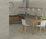 RIFT CEMENTO -  Carrelage aspect beton 80x80 cm gris claire