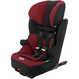 Siege Auto  isofix NANIA RACE I FIX 76-140 cm R129 ‚Äìde 3 a 10 ans ‚Äì Tetiere réglable - Base inclinable - Rouge -Fabrication