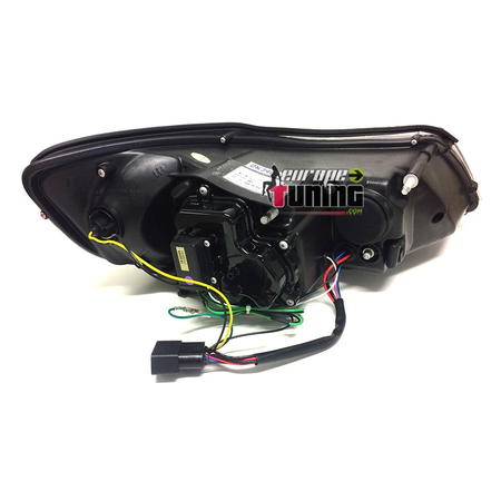 PHARES FEUX AVANTS CHROM DEVIL EYES LED SKODA OCTAVIA MK3 (04505)