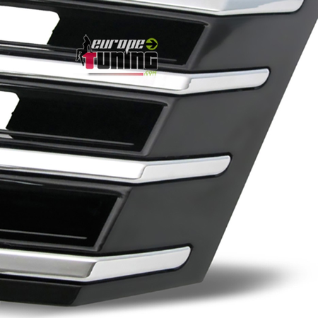 CALANDRE GRILLE CHROM SANS SIGLE VOLKSWAGEN VW PASSAT APRES 2010 (03260)