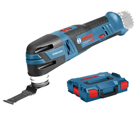 Découpeur-ponceur 12V GOP 12V-28 Professional (sans batterie ni chargeur) + coffret L-Boxx - BOSCH - 06018B5001