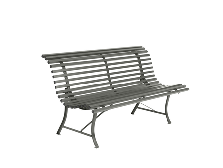 Banc de jardin en métal Louisiane Romarin - Fermob