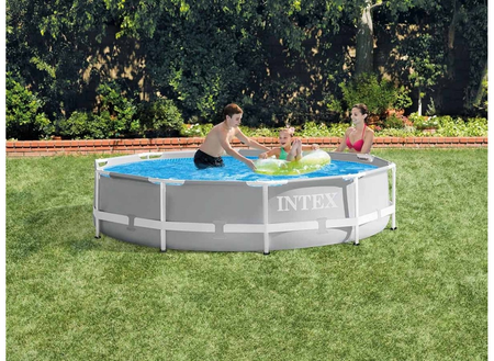 Piscine tubulaire Prism Frame ronde 3,66 x 0,76 m - Intex