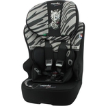 Siege Auto  isofix NANIA RACE I FIX 76-140 cm R129 ‚Äìde 3 a 10 ans ‚Äì Tetiere réglable - Base inclinable - Noir - Fabrication