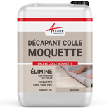 Décapant colle moquette : enlever colle moquette sur béton-20 L Gel-ARCANE INDUSTRIES