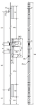 Serrure à 3 points TF3 relevage pêne dormant longueur 36mm - STREMLER - 6570.36.0C