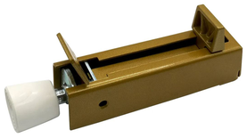 Cale-porte à pédale pour porte lourde 60kg verni bronze - IBFM - 237