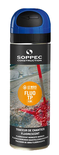 Traceur de chantier Fluo TP 500ml - bleu - SOPPEC - 141519O