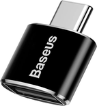 Adaptateur Baseus USB-A vers USB-C OTG (Noir)