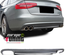DIFFUSEUR ARRIERE SPORT LOOK PACK S4 AUDI A4 B8 PH1 2007-2011 (05333)