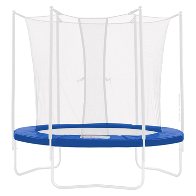 Kangui - Coussin de protection bleu Ø430cm pour trampoline