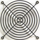 Grille pour ventilateur Kolink Classic - 12cm (Noir)