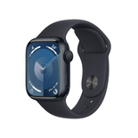 Apple Watch Series 9 GPS Boîtier en Aluminium Minuit de 41 mm avec Bracelet Sport Minuit S/M
