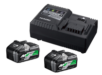 Booster pack 2 batteries Multi-Volt 18 - 36 V / 8 - 4 Ah + chargeur UC18YSL3 - HIKOKI - UC18YSL3WFZ