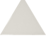 SCALE TRIANGOLO LIGHT GREY - Faience triangulaire 10,8x12,4 cm gris perle brillant