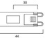 Capsule HI-PIN ECO 230V 53W G9 SL - SYLVANIA - 0022570